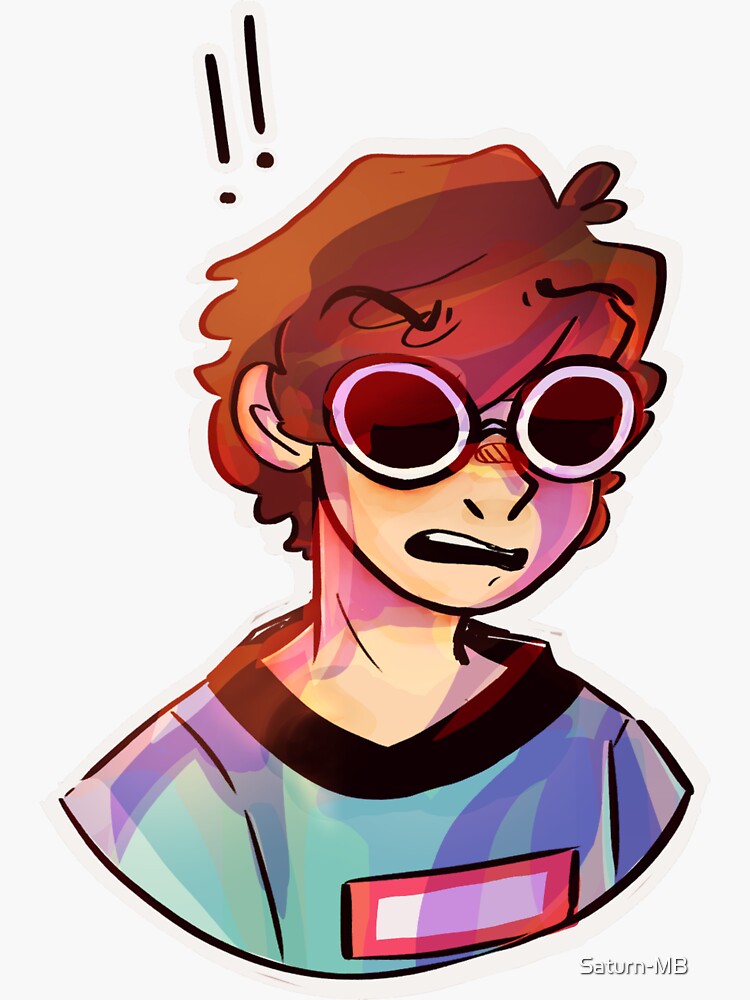 georgenotfound merch stickers