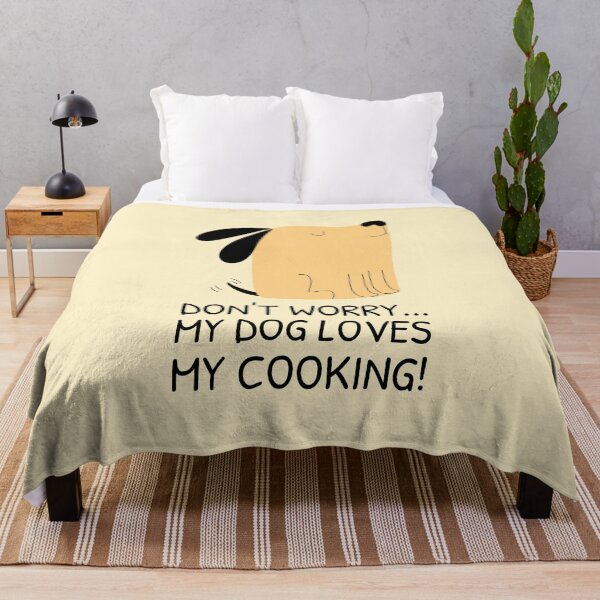 Item preview, Funny Cooking and Dog Meme Wagging Tail designed and sold by quoteology.
