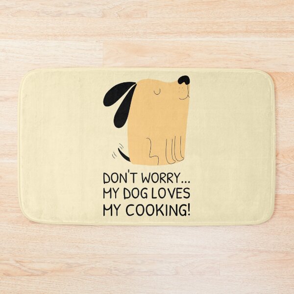 Item preview, Funny Cooking and Dog Meme Wagging Tail designed and sold by quoteology.
