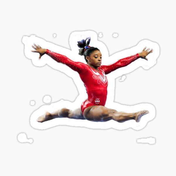 Item preview, Simone Biles Sticker designed and sold by camwix.