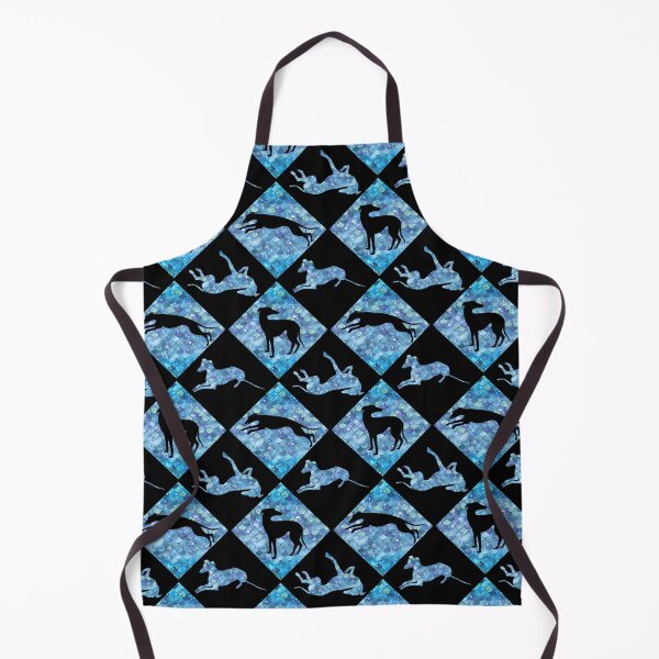 Item preview, Diamond Greyhounds on Blue Mermaid Scales designed and sold by GreytGraphicals.