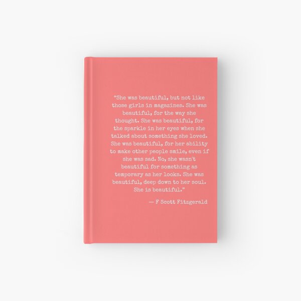 Item preview, She was beautiful - F Scott Fitzgerald designed and sold by The Little Wood Cottage.