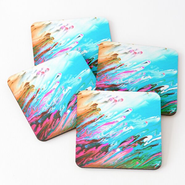 Item preview, Water color wavy abstract designed and sold by chinnu772.
