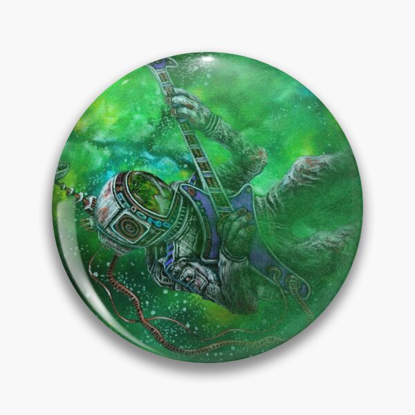 Item preview, Guitarnaut Lost in the Green Tool Nebula designed and sold by BCooperArt.