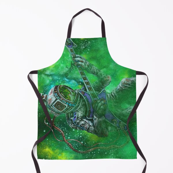 Item preview, Guitarnaut Lost in the Green Tool Nebula designed and sold by BCooperArt.