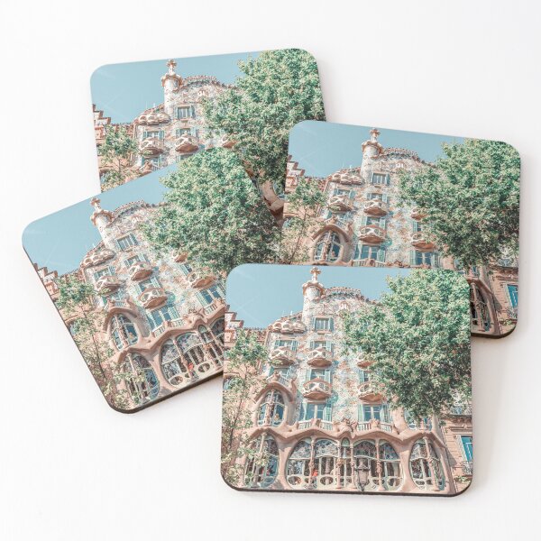 Item preview, Casa Batllo, Antoni Gaudi Architecture, Barcelona Landmark, Urban Details, Downtown City, House Facade designed and sold by radub85.