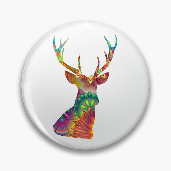 Item preview, Deer Heed Pattern designed and sold by fantasytripp.