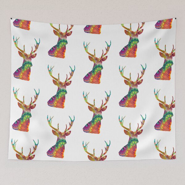 Item preview, Deer Heed Pattern designed and sold by fantasytripp.