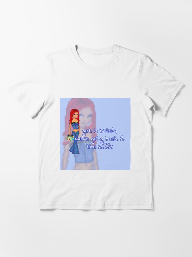 2000s Dollz Mania Graphic 2" T-shirt Sale by staceyxoxo | Redbubble | dollz mania t-shirts - 2000s t-shirts - msn t-shirts