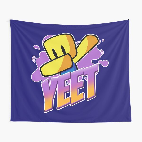 Roblox Oof Hand Drawn Gaming Noob Gift For Gamers Tapestry By Smoothnoob Redbubble - cute purple mittens and scarf roblox