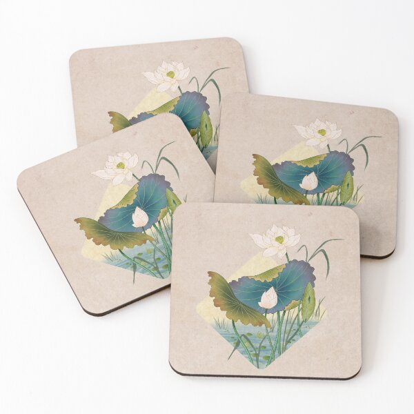 Item preview, lotursflowers C : Minhwa-Korean traditional/folk art designed and sold by minsillust.