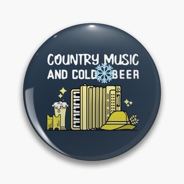 Item preview, Country Music And Cold Beer designed and sold by NikStore.