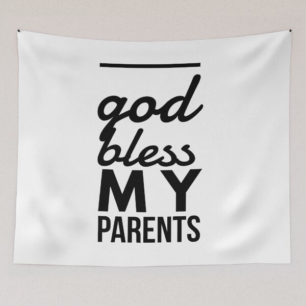 Item preview, GOD BLESS MY PARENTS - National Parents Day Wish designed and sold by junaid ali.