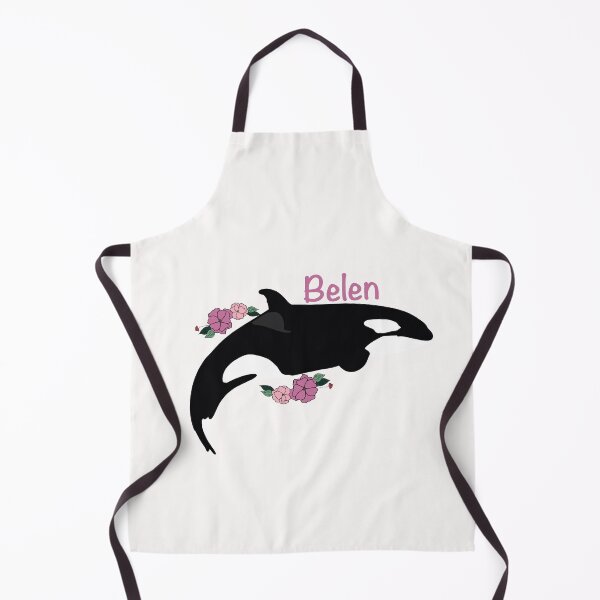 Item preview, Belen the killer whale flower art designed and sold by Animaldesigns24.