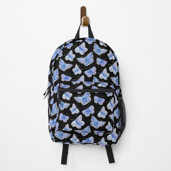 Item preview, Blue Butterflies - Black designed and sold by beccaboyce.