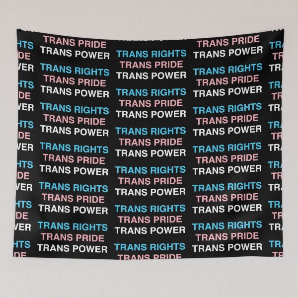 Item preview, Derechos Trans. Orgullo trans. Poder trans designed and sold by ssbmjacks.