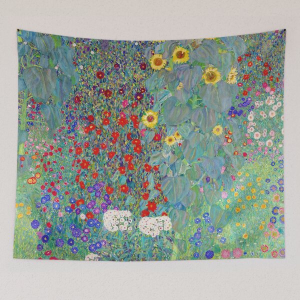 Item preview, Gustav Klimt - Farm Garden with Sunflowers designed and sold by DejaVuStudio.