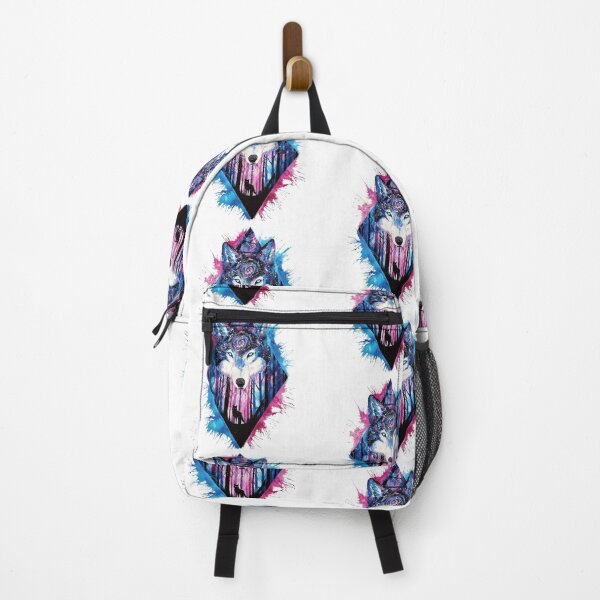 Item preview, Pink & Blue Wolf designed and sold by Danielle555.