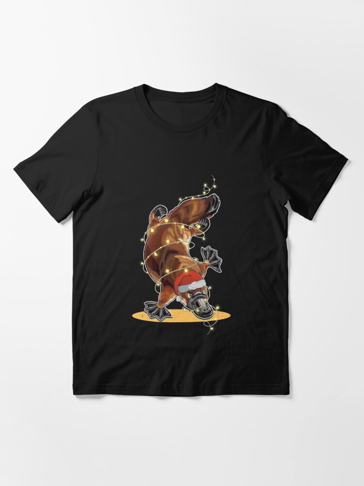 Discover Christmas Lights Platypus Essential T-Shirt