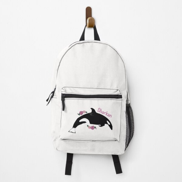 Item preview, Sharkan the killer whale flower art designed and sold by Animaldesigns24.