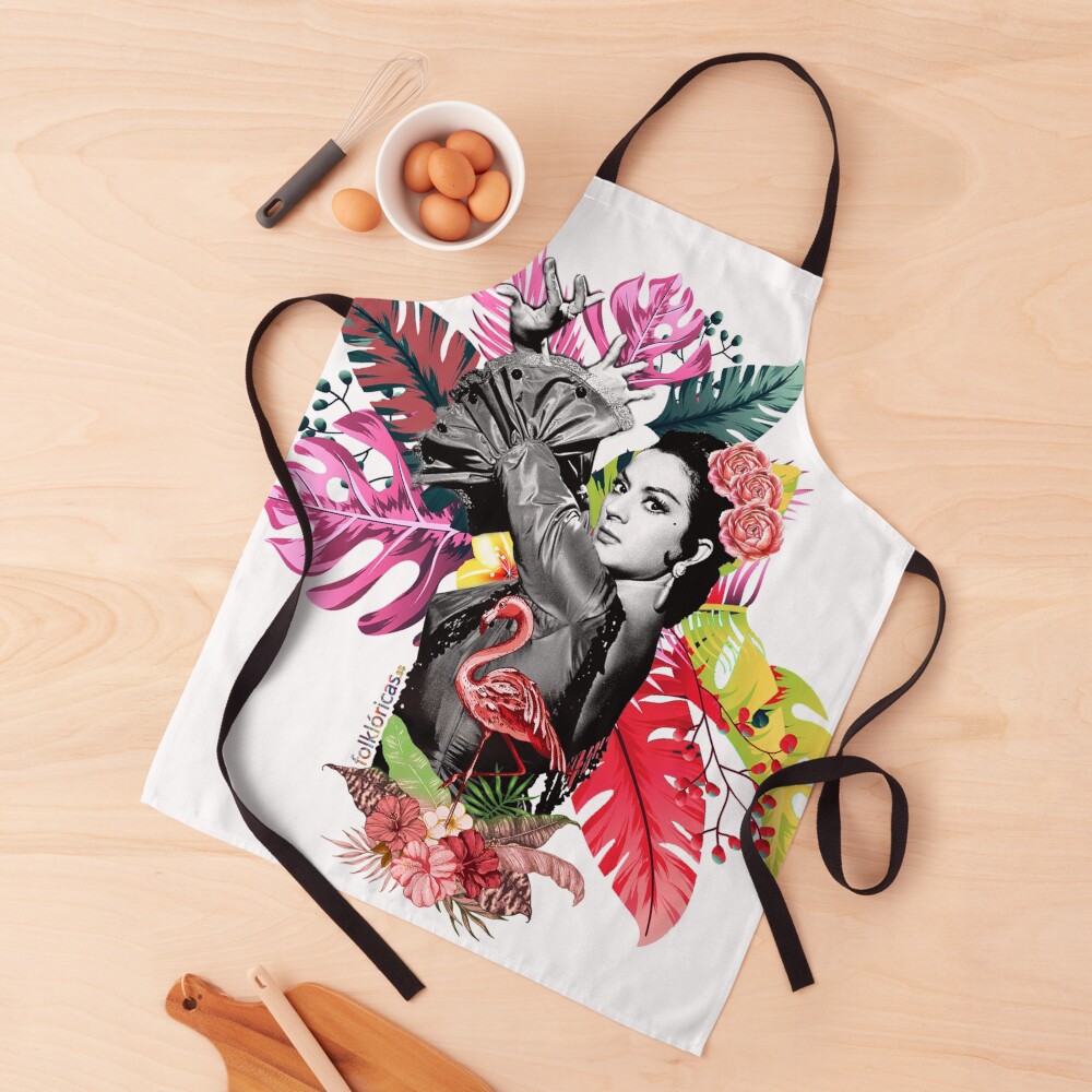 Lola Flores Tropical Flamenco Delantal