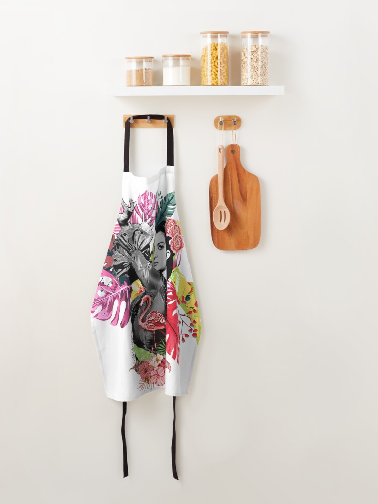 Vista alternativa de Delantal Lola Flores Tropical Flamenco