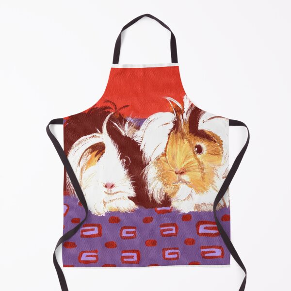 Aperçu de l'œuvre Cochon d'Inde : Moment précieux ~ Cavy ~ Pop Art ~ Peinture originale ~ LilyKoArt créée et vendue par Spinning Plates 360.