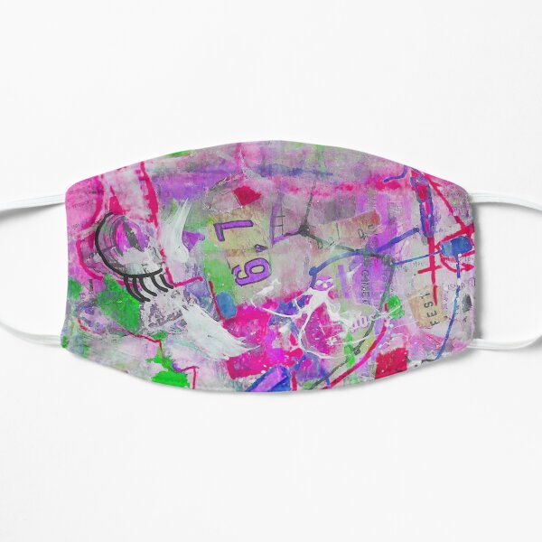 Kea Pink Flat Mask
