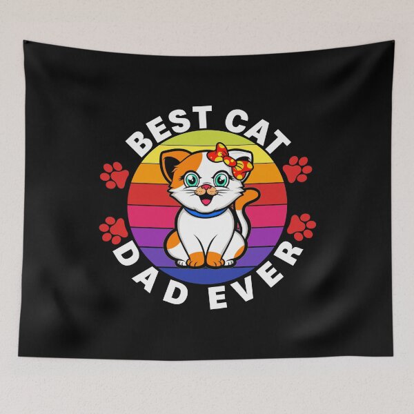 Item preview, Best cat dad ever designed and sold by TopDesignArt.