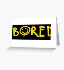 Sherlock - Bored! Greeting Card