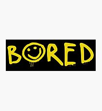 Sherlock - Bored! Photographic Print