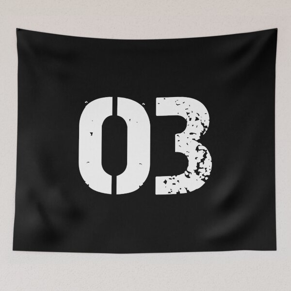 Item preview, 03 jersey number designed and sold by Argentini.