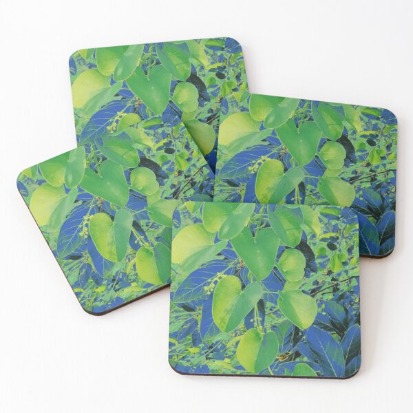 Item preview, Leaves pattern  blue  designed and sold by Tej0711.