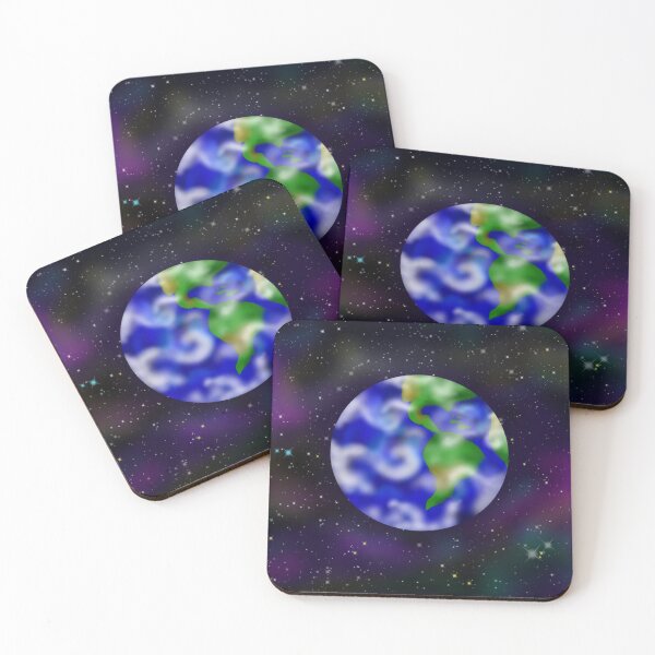 Item preview, Earth with Galaxy designed and sold by Minima-Vulpes.