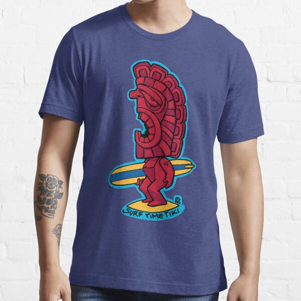 Surf Time Tiki Essential T-Shirt