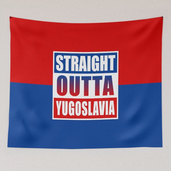 Item preview, Directamente o nacido en Yugoslavia Bandera basada designed and sold by grofith22.