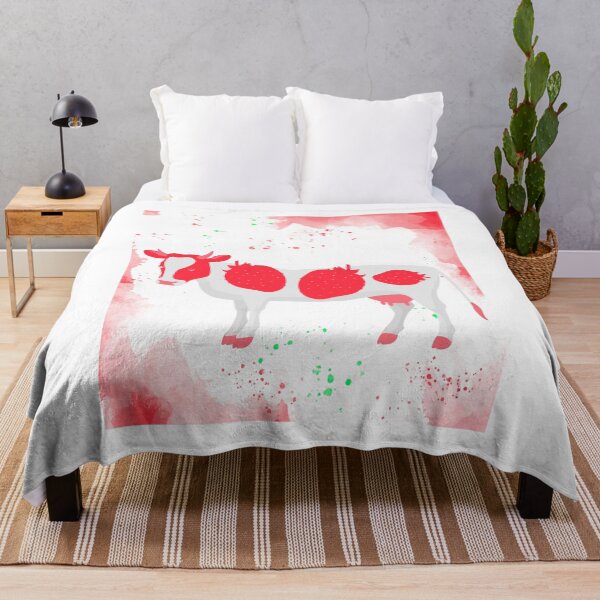 Item preview, Strawberry Cow, Cute Pink Rune Game Cow, Next Level designed and sold by theodorchik.