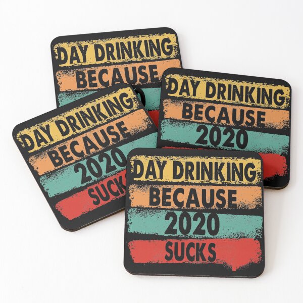 Item preview, Day Drinking Because 2020 Sucks Vintage designed and sold by Kathrine2302.