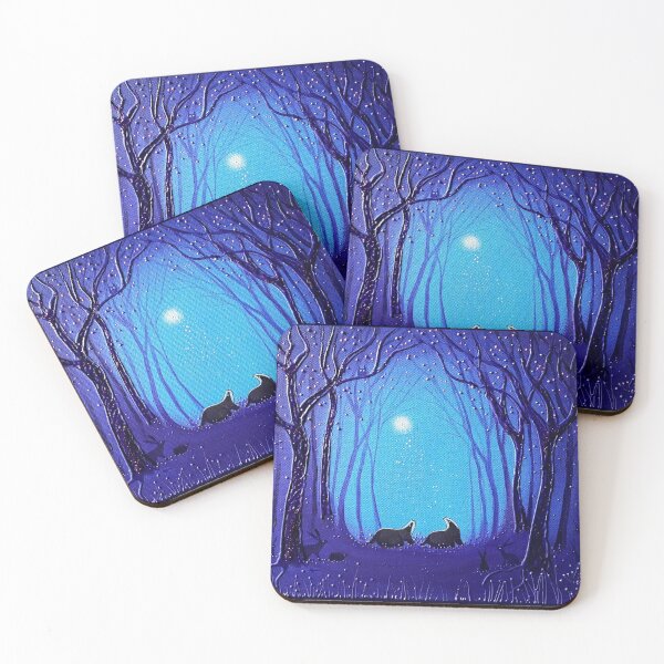 Item preview, Badger Art, Badgers, Woodland Art, Moon and Badger designed and sold by GlitteringFox.