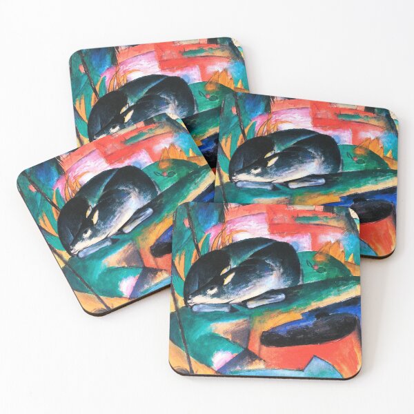 Item preview, Sleeping Deer-Franz Marc designed and sold by LexBauer.