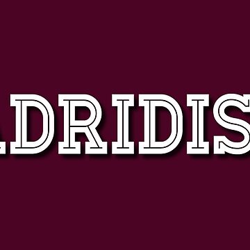 Artwork thumbnail, Madridista (1a) by VkScript