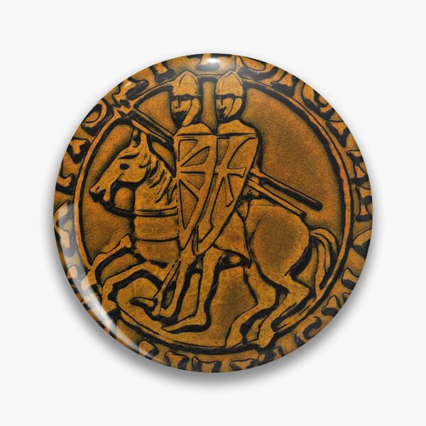 Item preview, Medieval Seal of the Knights Templar designed and sold by NaturePrints.