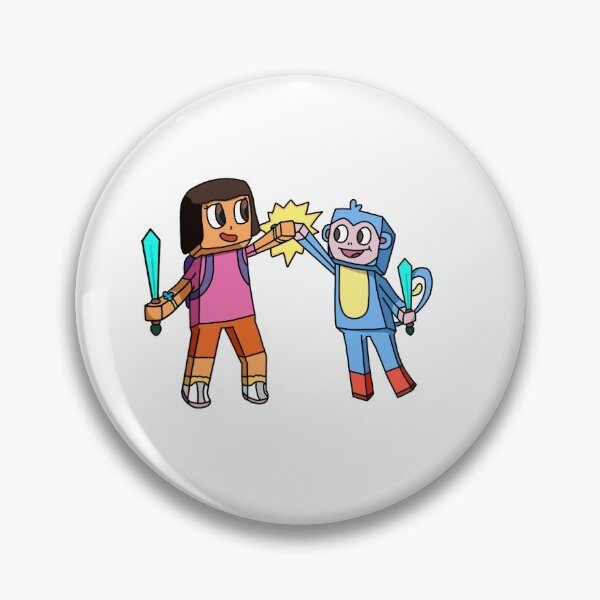 Item preview, Dora y botas Skins de Minecraft designed and sold by Melissa Tan.