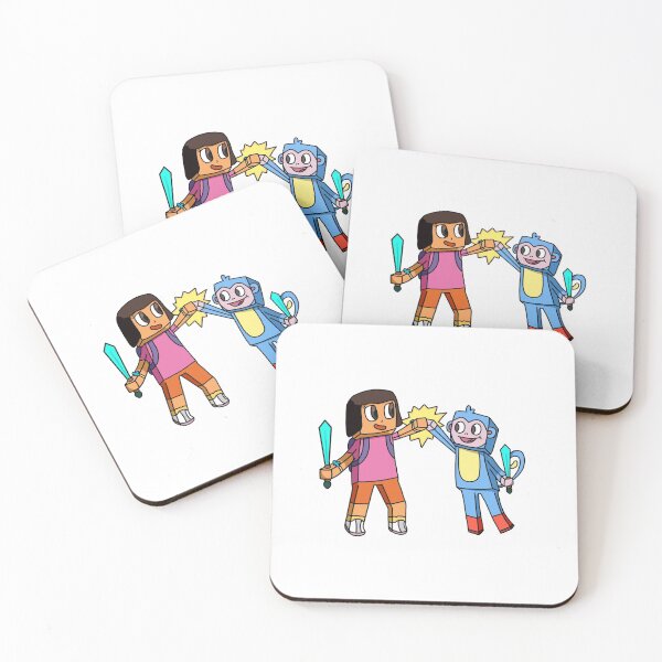 Item preview, Dora and Boots Minecraft Skins designed and sold by Melissa Tan.