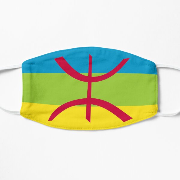 face mask design with berber flag Mask
