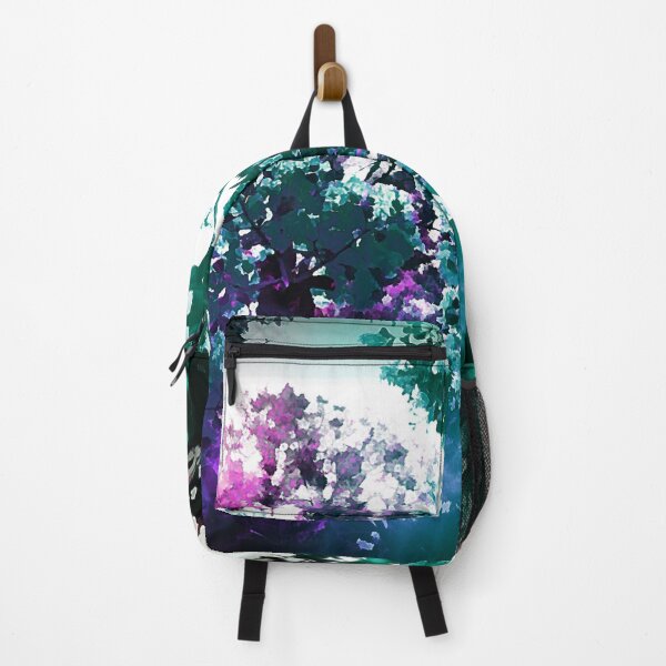 Item preview, Watercolor Floral Teal Purple Green designed and sold by 2sweetsDesign.