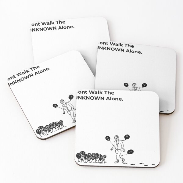 Item preview, Don’t walk the unknown alone  designed and sold by Child-64.