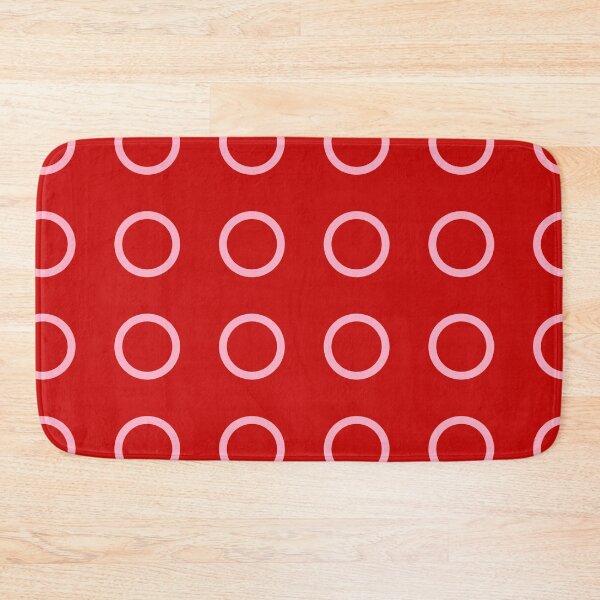 Item preview, pink circle red background designed and sold by miaterinka.