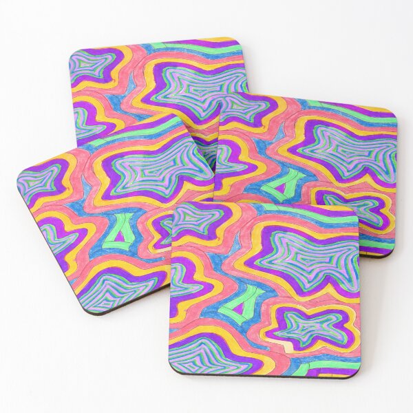 Item preview, neon psychedelic design designed and sold by lingandting.
