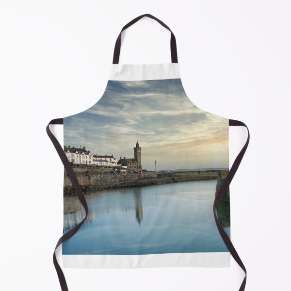 Item preview, Porthleven Cornwall Clock tower at sunset,Porthleven Harbour designed and sold by kathleenjean.